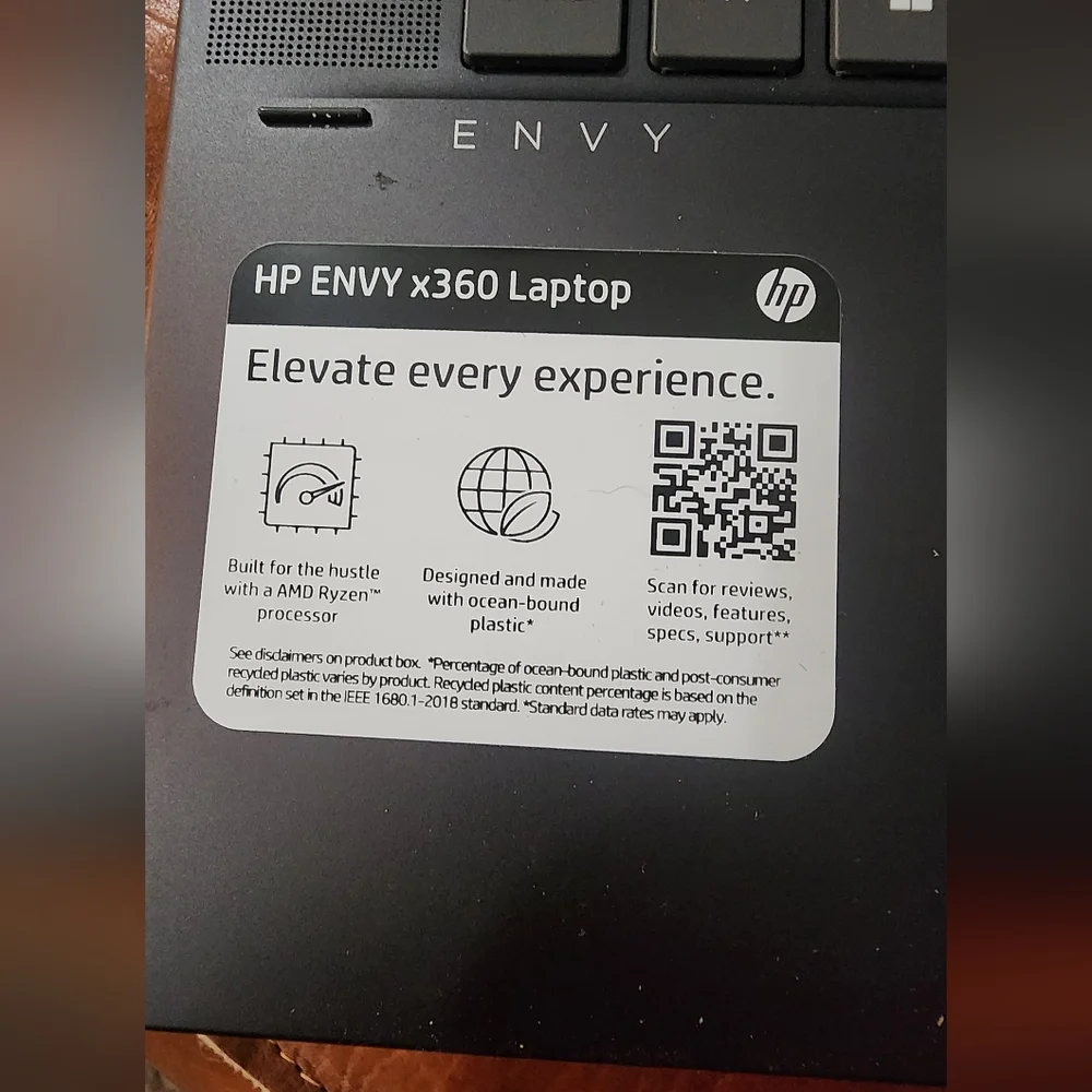 HP Envy x360 Touchscreen Laptop 15-fh0023dx